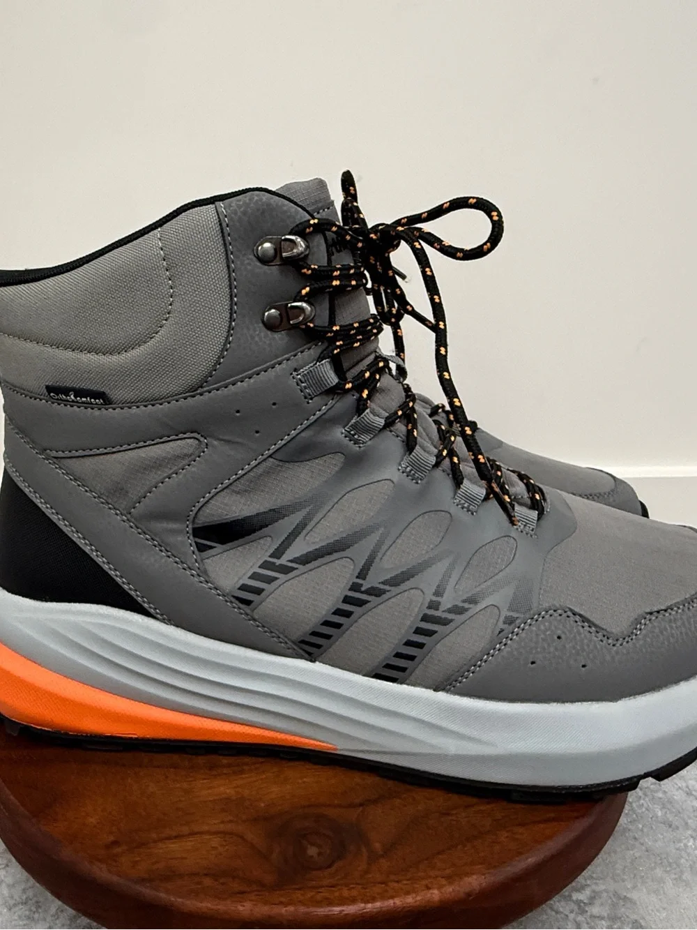 OrthoComfoot Orthopedic Hiking Boots Gray Wide EU 48 US 13 NWOB